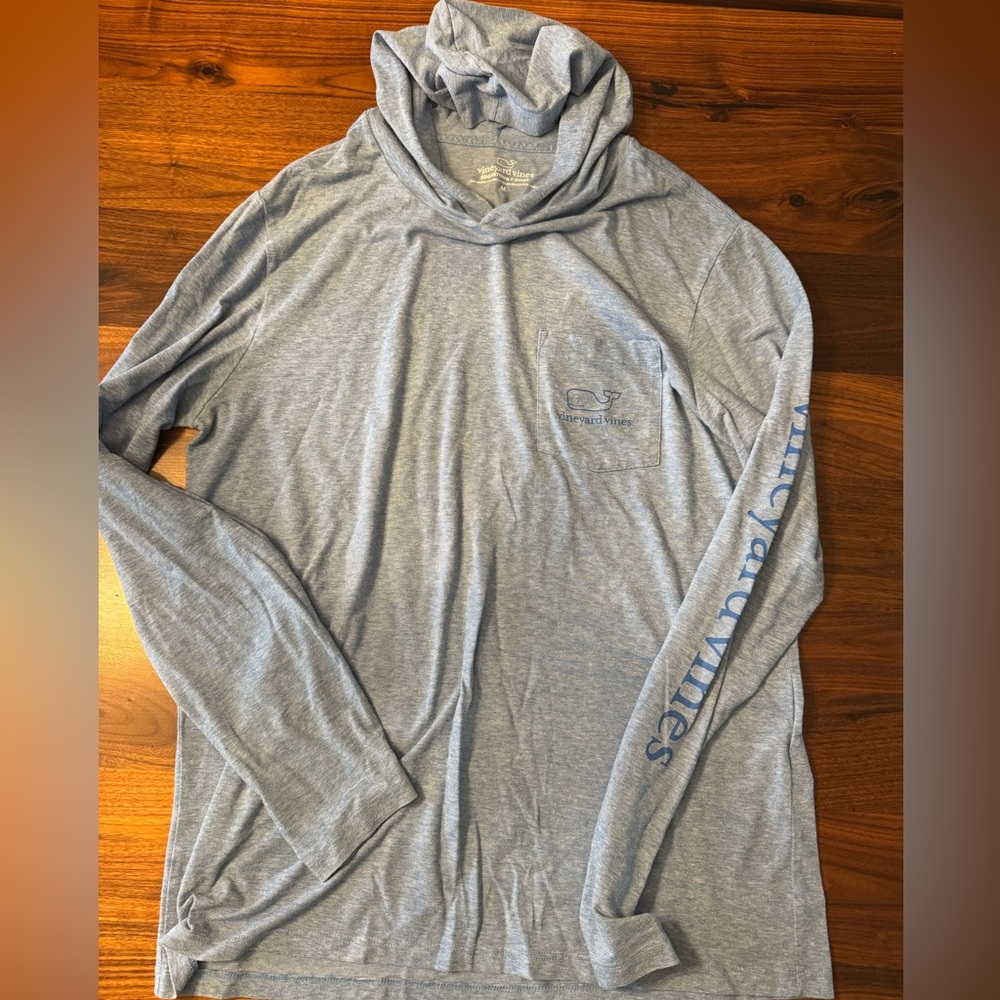 Vineyard Vines Blue Striped Edgartown Hoodie